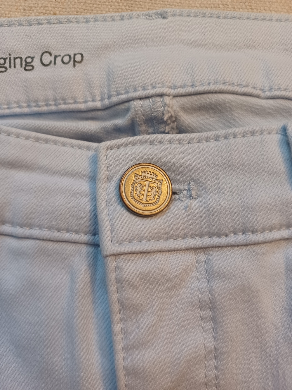 Talbots High-Waist Jegging Crop Women's Size 2 Petite - Picture 2 of 8
